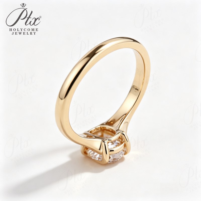 1-3ct Cushion Lab-Grown Diamond Ring — view 2