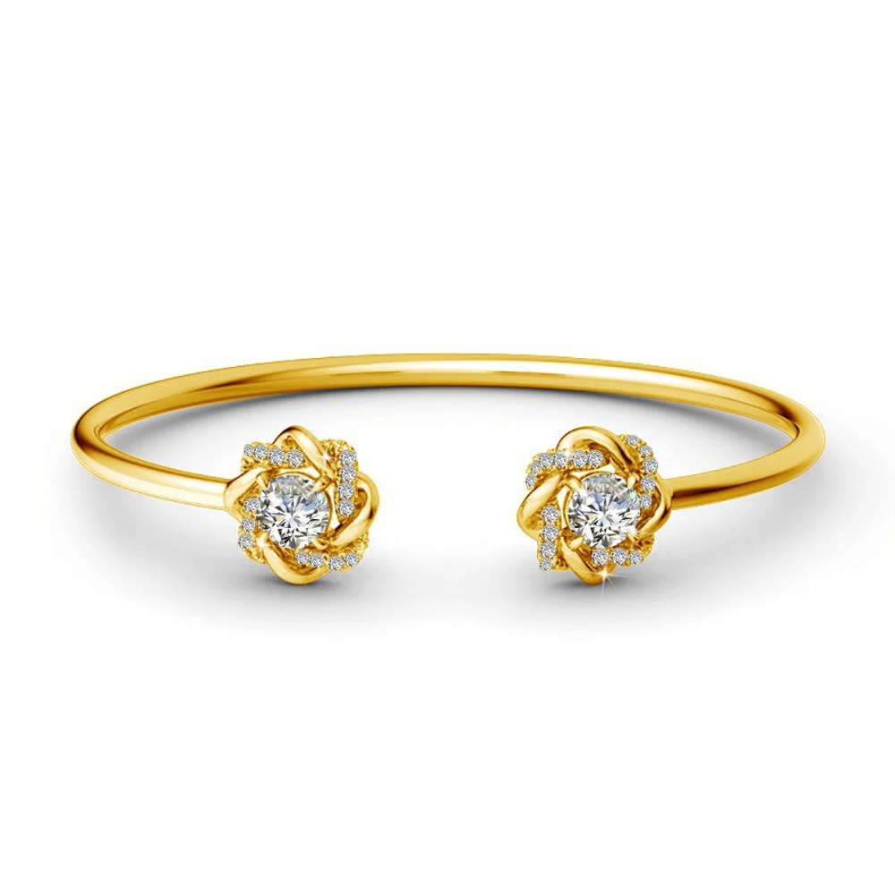 1ct Moissanite Bracelet in 925 Silver