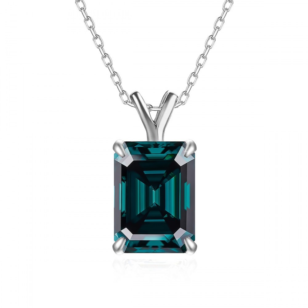 1ct Moissanite Necklace — view 2