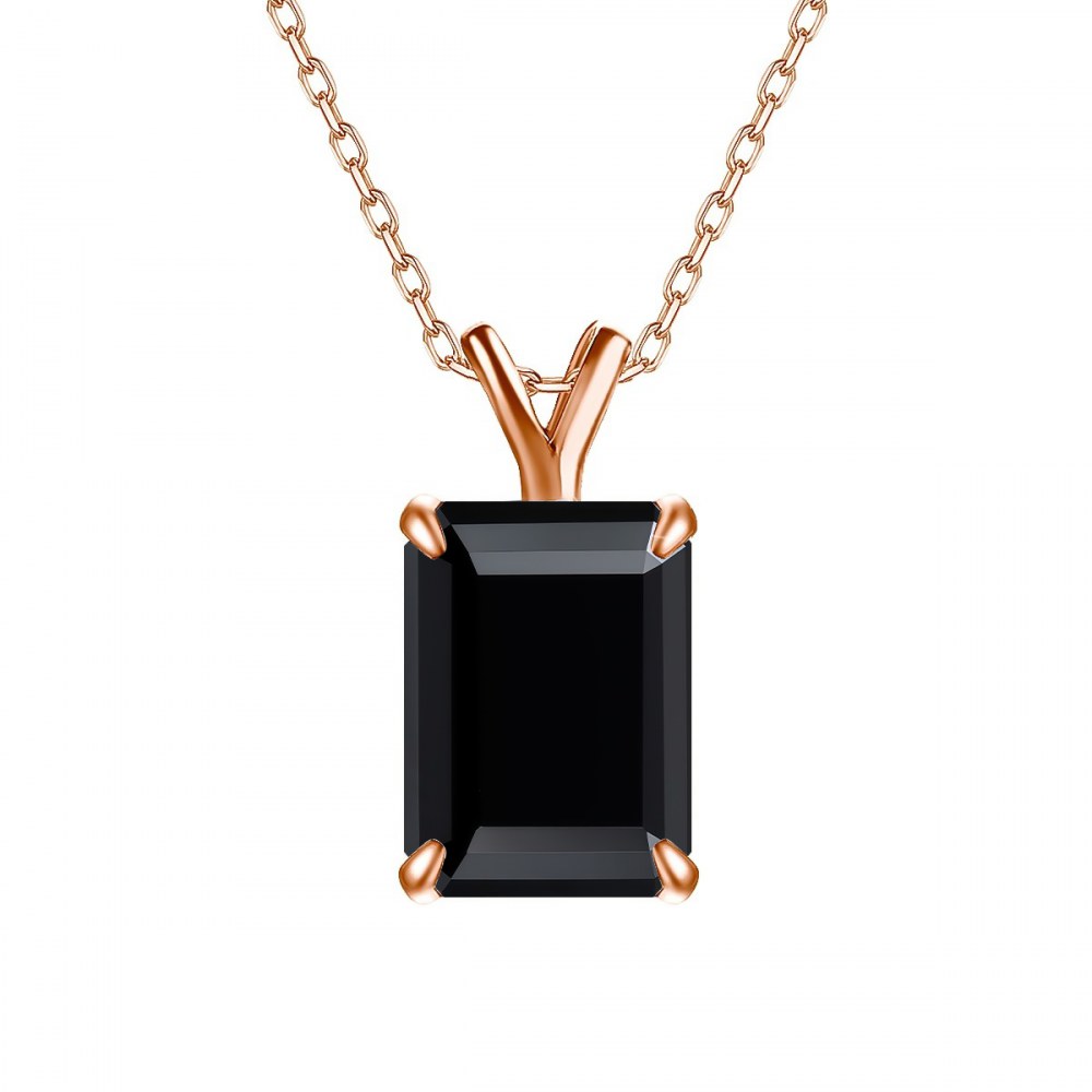 1ct Moissanite Necklace — view 4