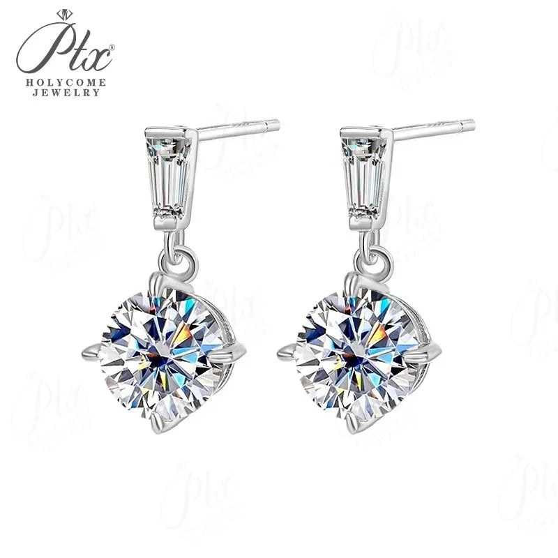 1ct Round 6-Prong Moissanite Ring — view 3