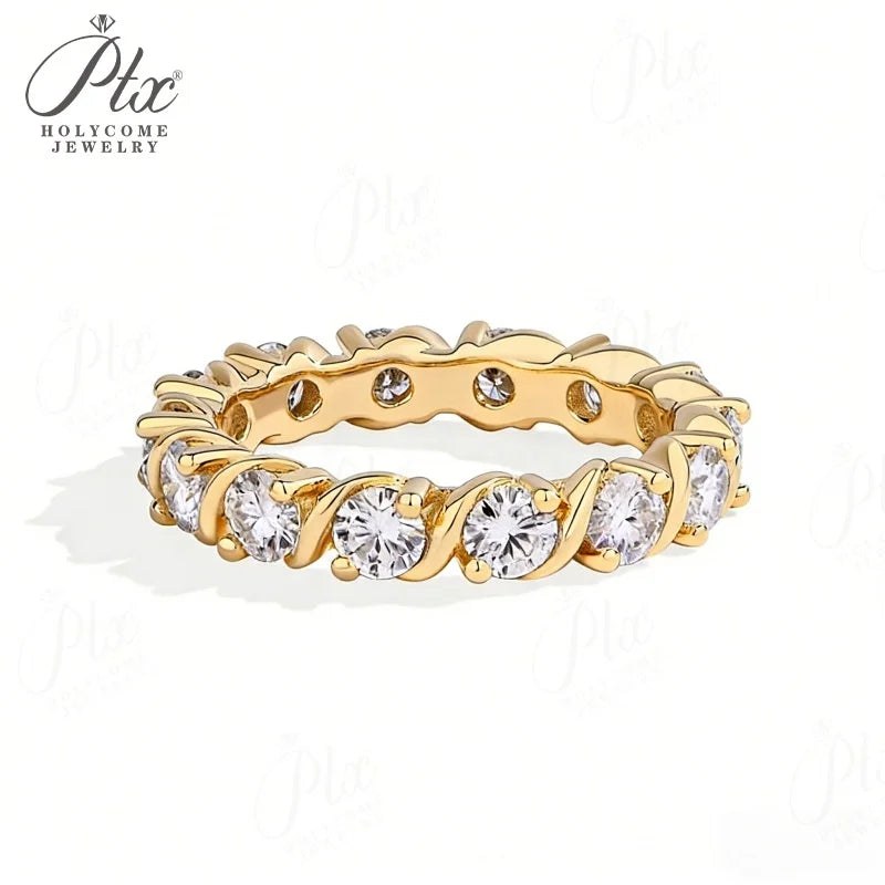 1ct Round Moissanite Necklace — view 4