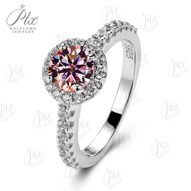 2.5ct Round Moissanite Ring — view 2
