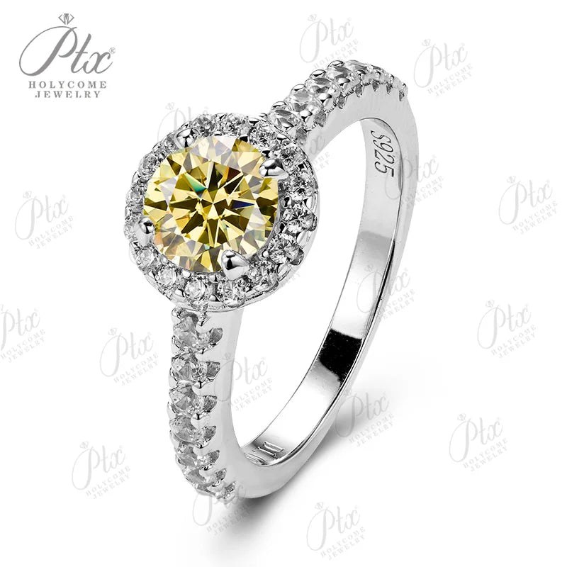 2.5ct Round Moissanite Ring — view 3