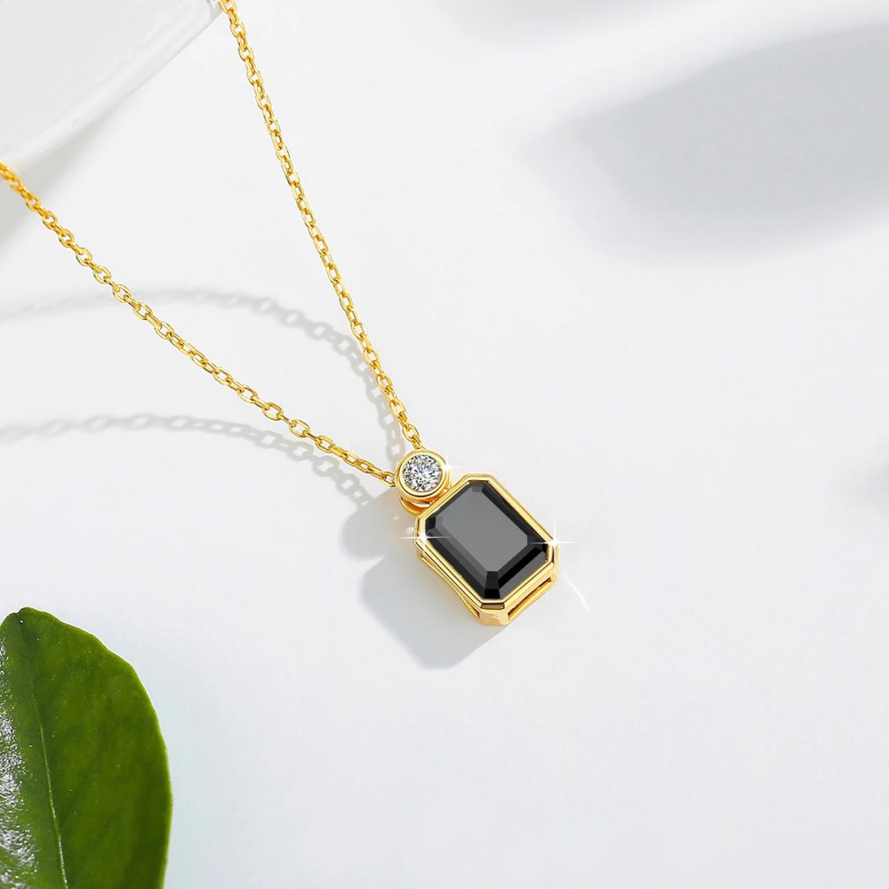 2ct Round Lab-Grown Diamond Necklace — view 2