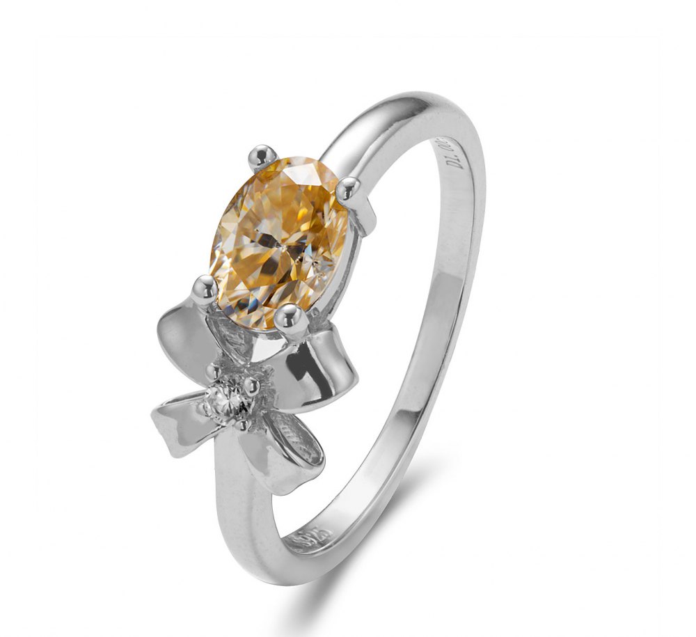 Champagne Moissanite Ring YS0007