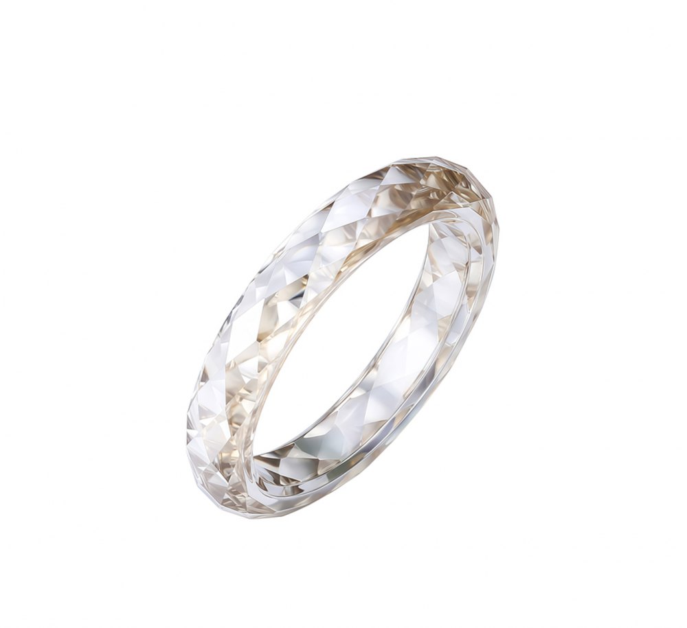 Customizable Moissanite Ring MG059 — view 3