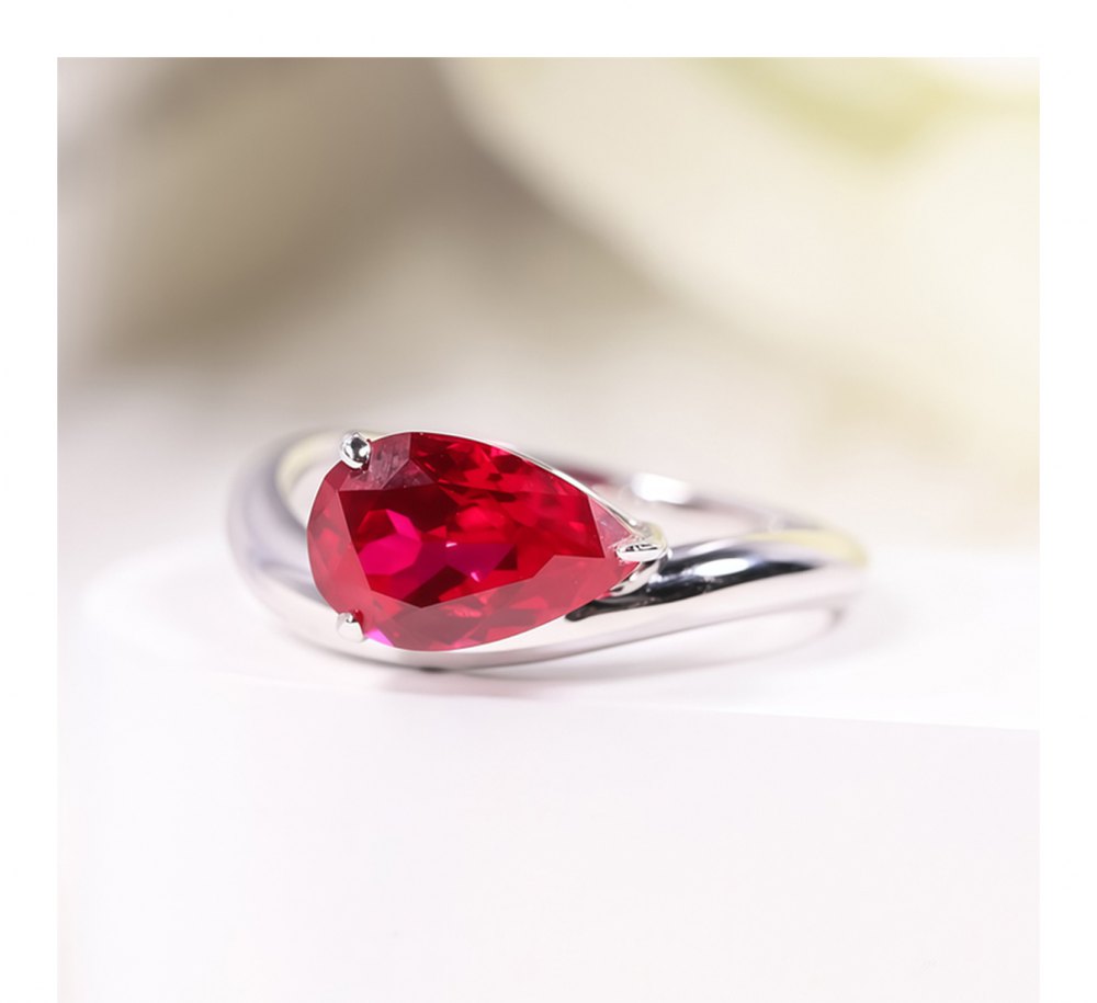 Customizable Moissanite Ring MG086 — view 2