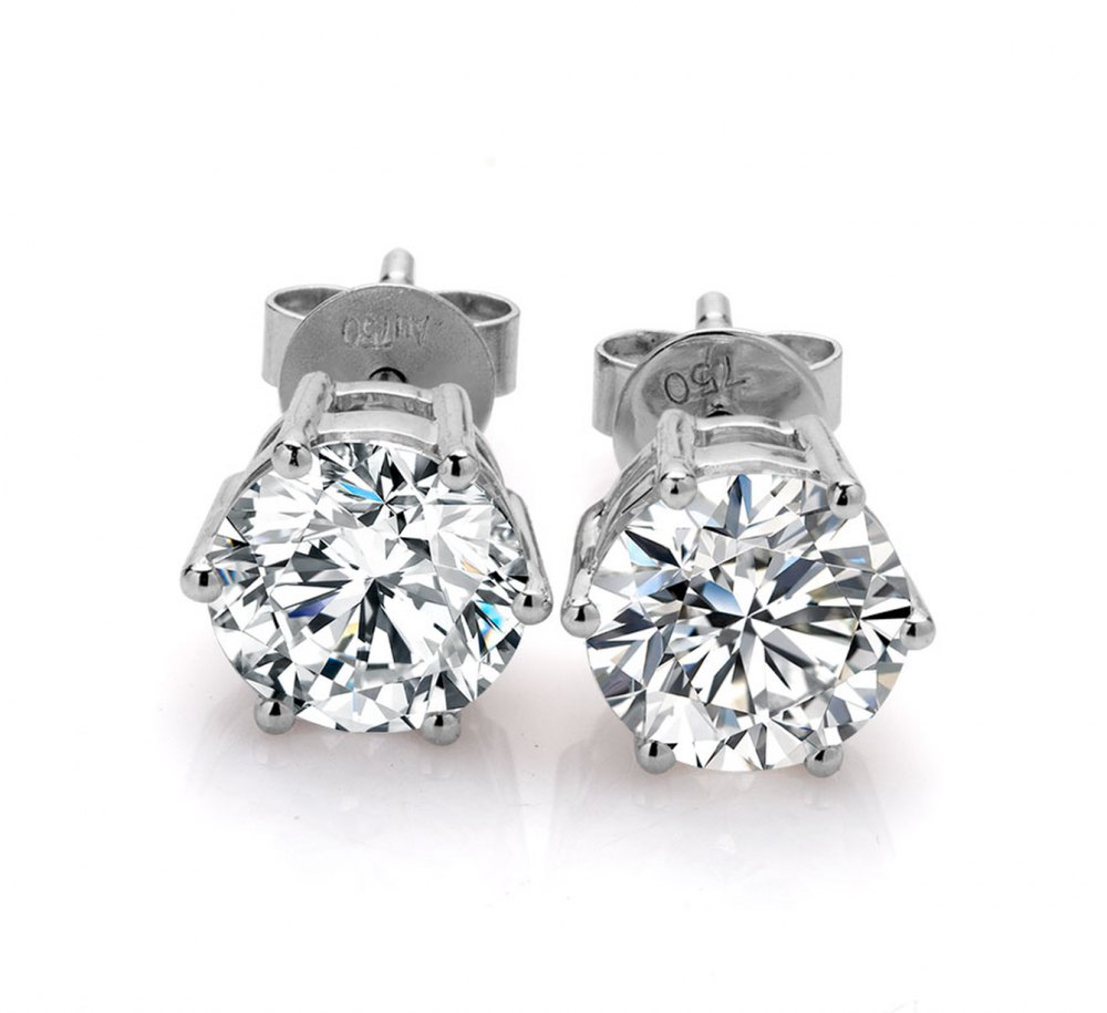 D-Color Moissanite Earrings MC001