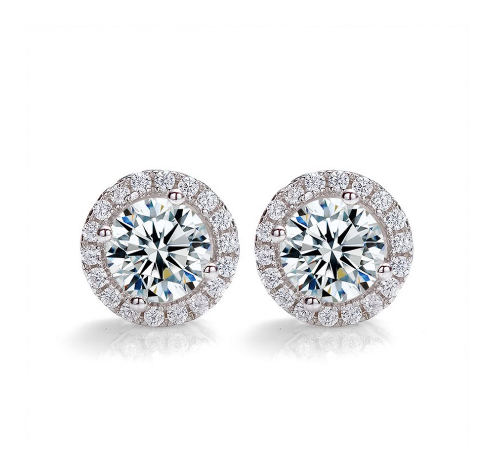 D-Color Moissanite Earrings MC003