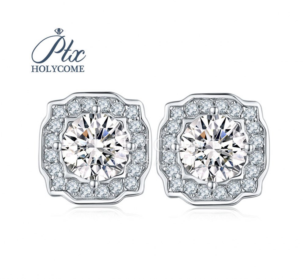 D-Color Moissanite Earrings MC011