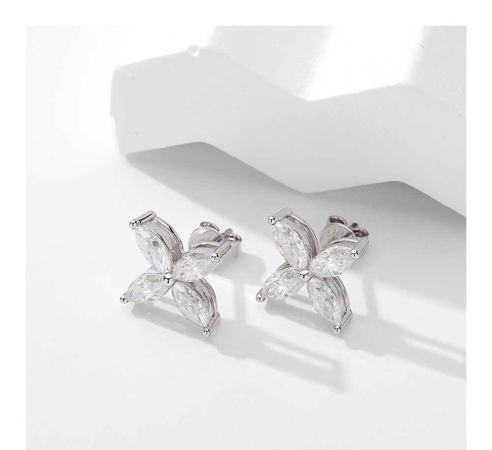 D-Color Moissanite Earrings MC012