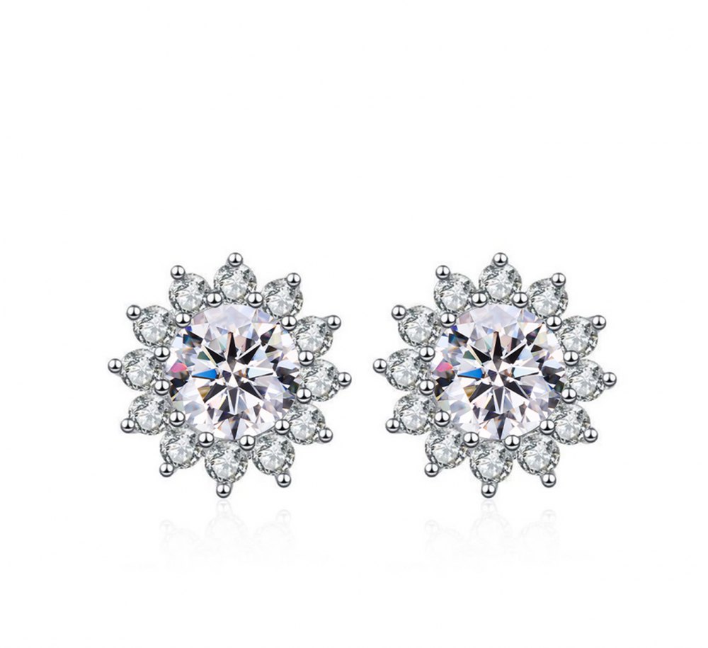 D-Color Moissanite Earrings MC021