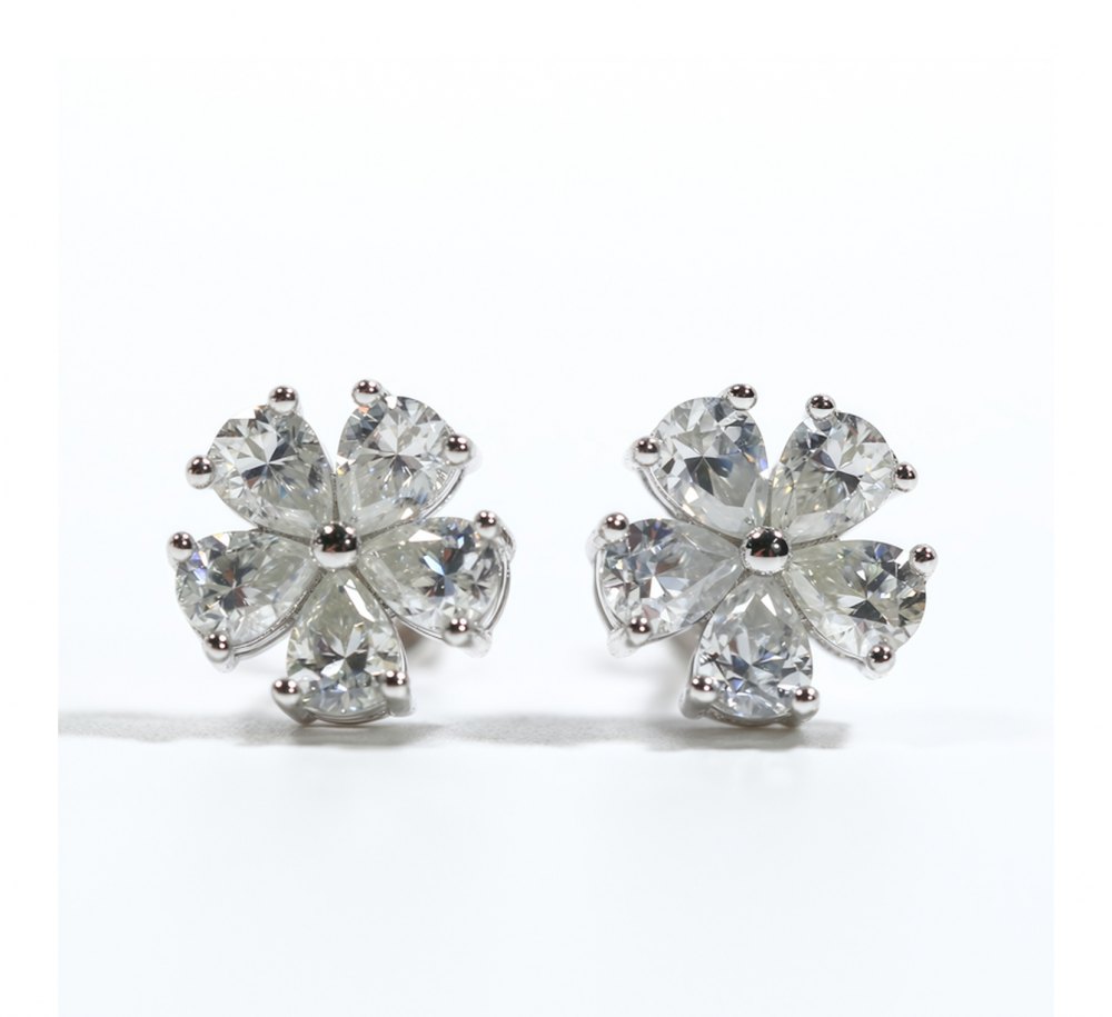 D-Color Moissanite Earrings MC037