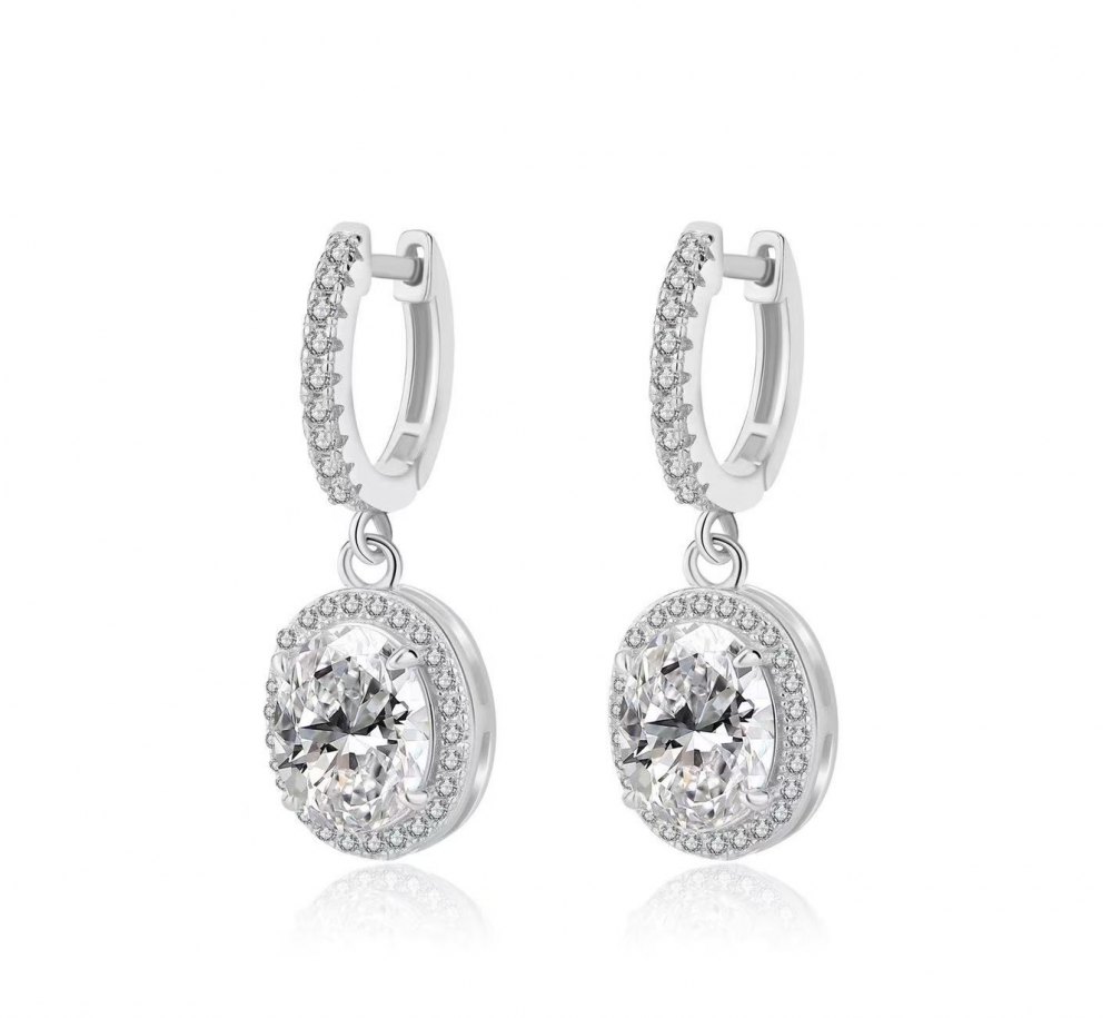 D-Color Moissanite Earrings MC072