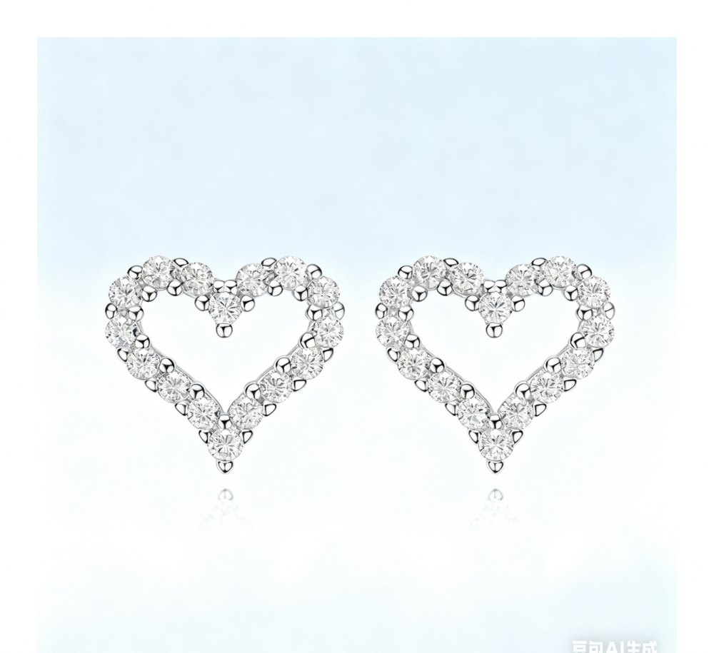 D-Color Moissanite Earrings MC074