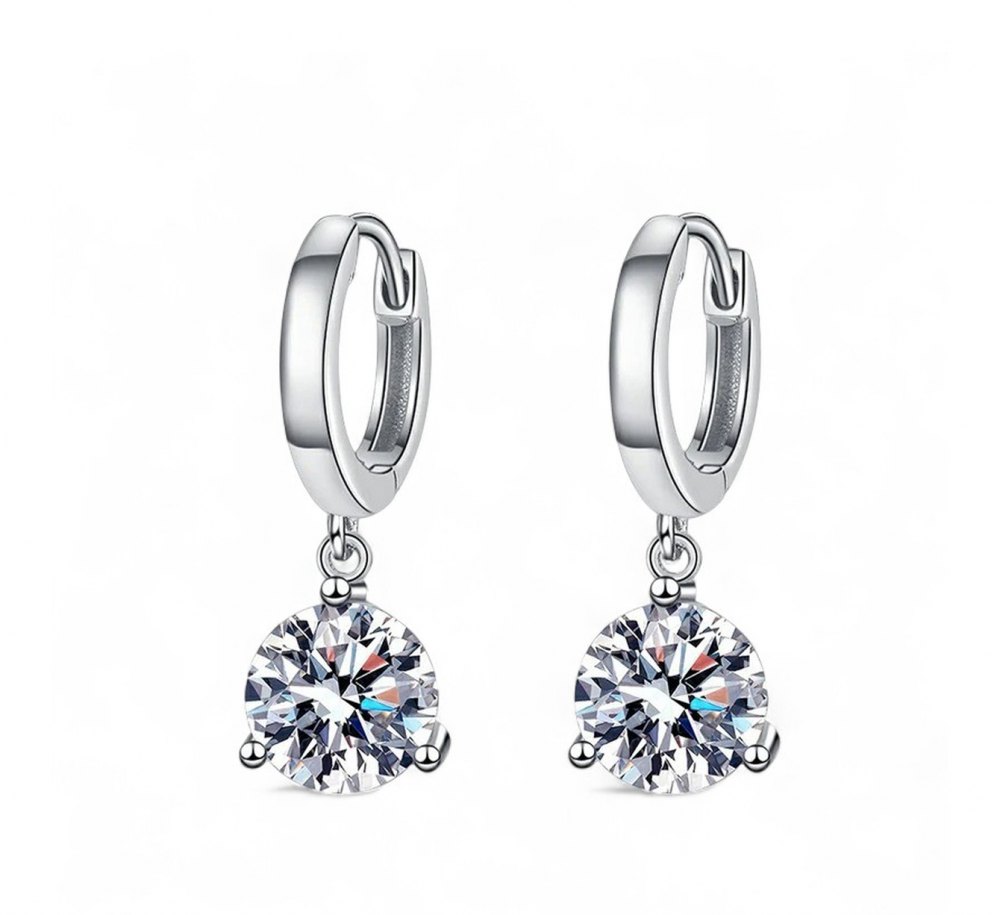 D-Color Moissanite Earrings MC075