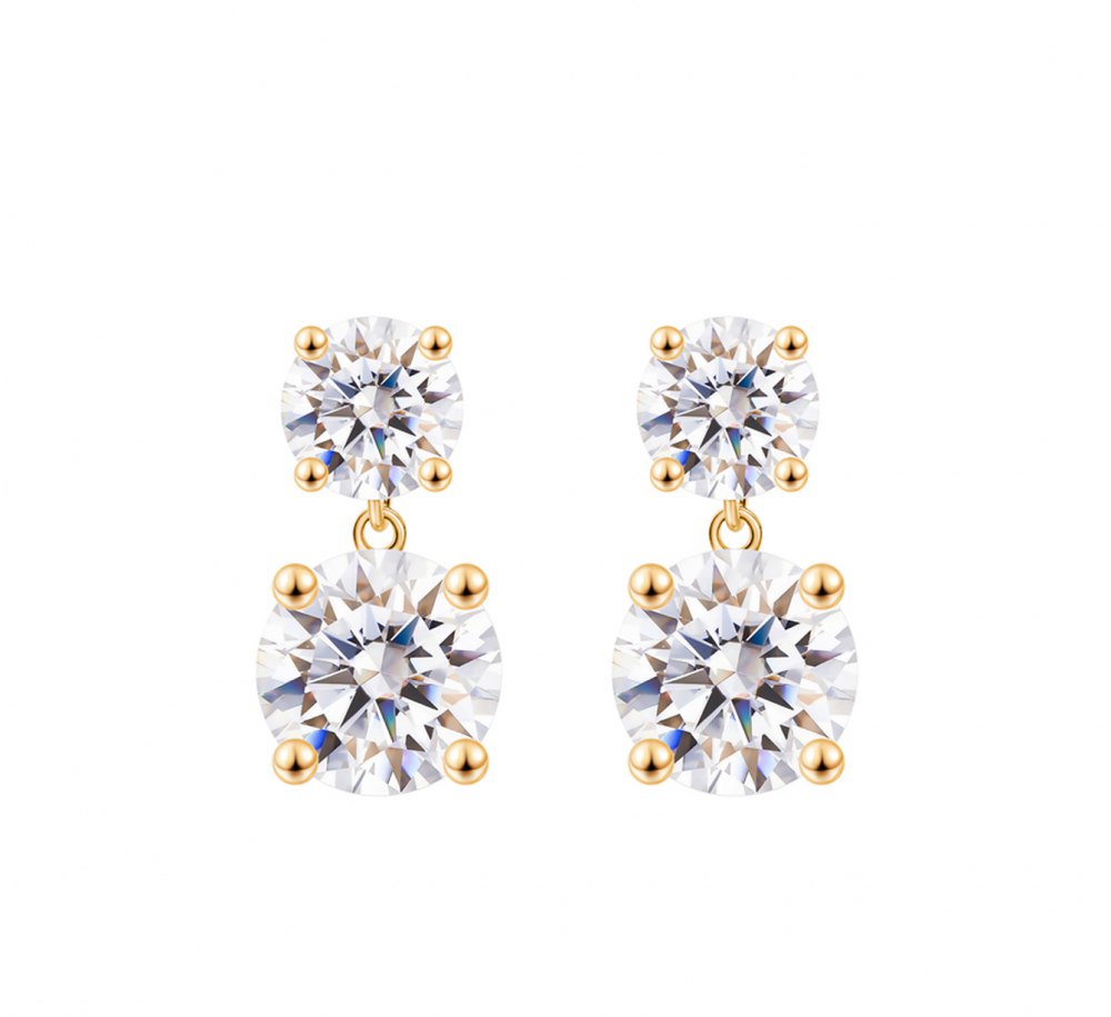 D-Color Moissanite Earrings MC080