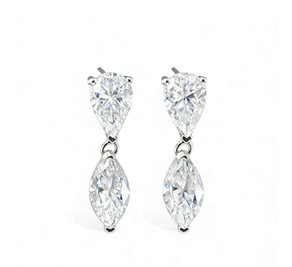 D-Color Moissanite Earrings MC082