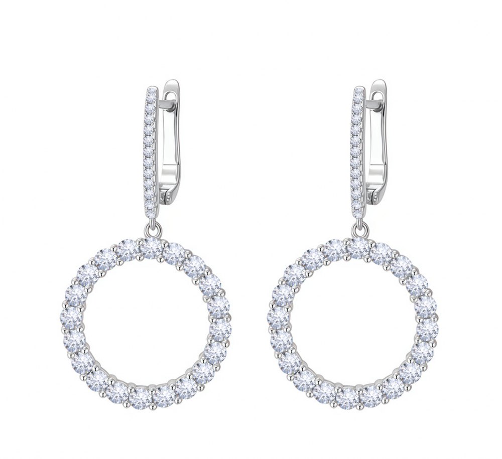 D-Color Moissanite Earrings MC089