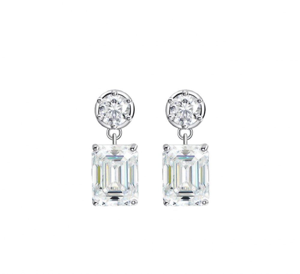 D-Color Moissanite Earrings MC091