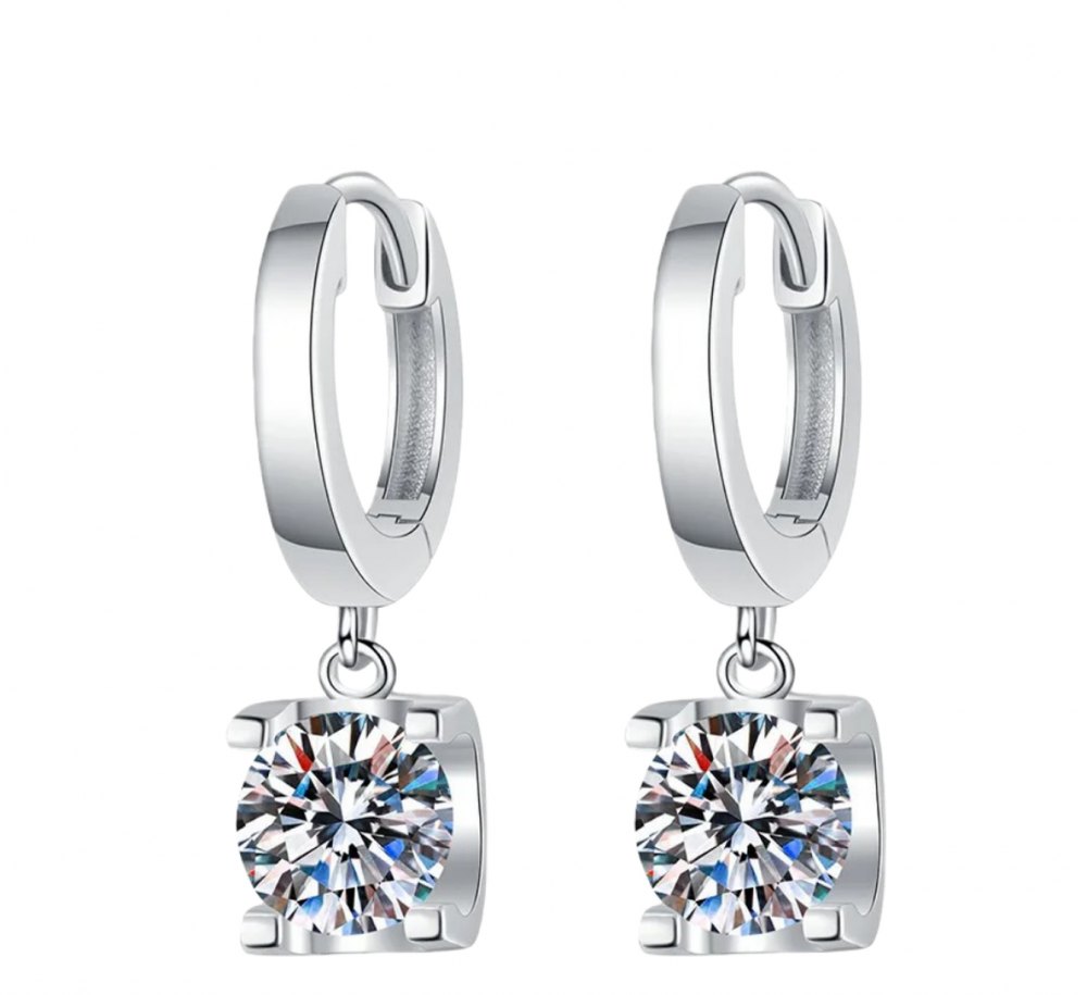 D-Color Moissanite Earrings MC092