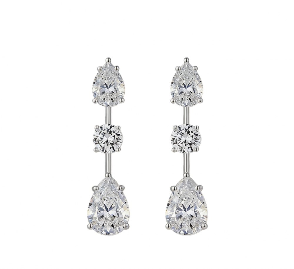 D-Color Moissanite Earrings MC094