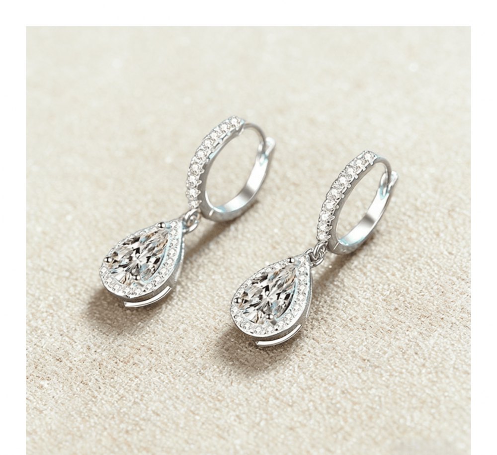 D-Color Moissanite Earrings MC098