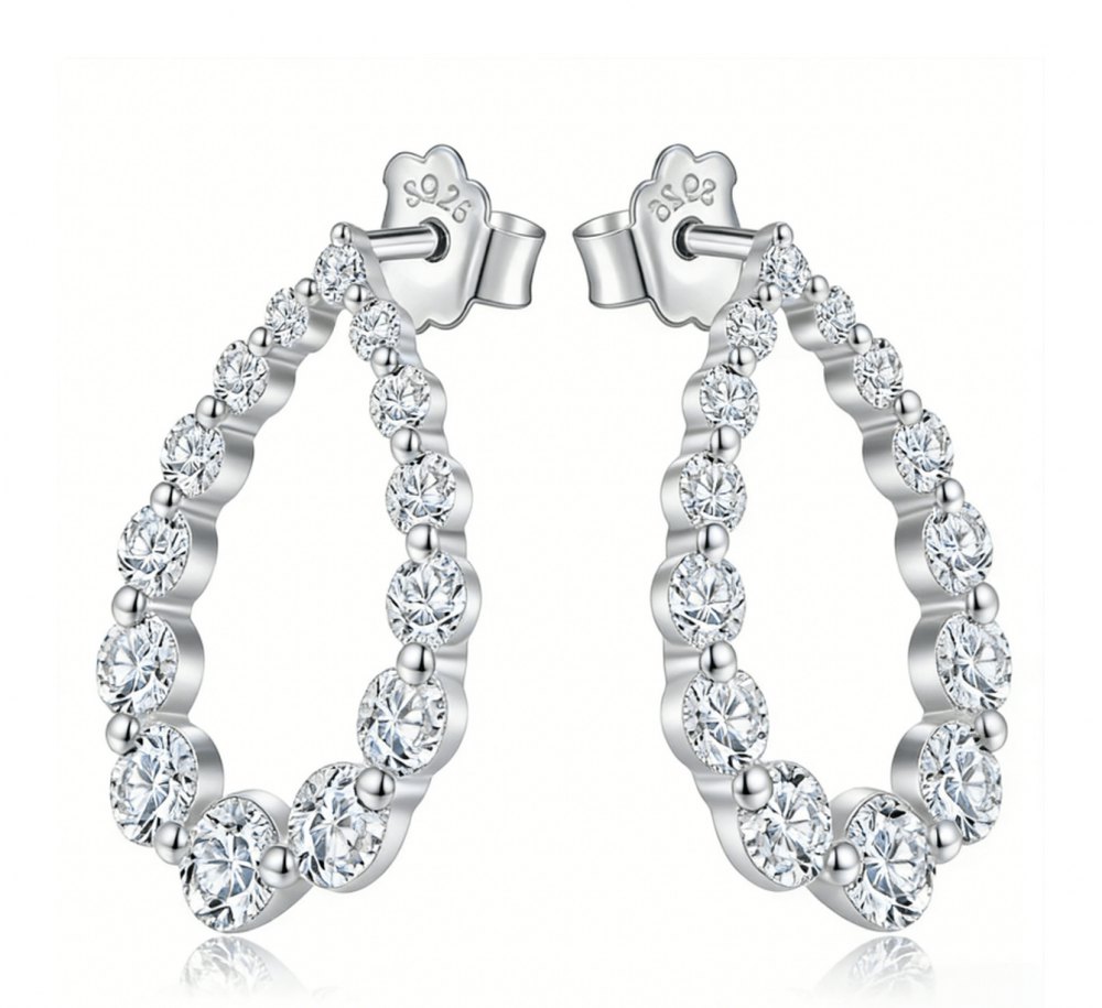 D-Color Moissanite Earrings MC103
