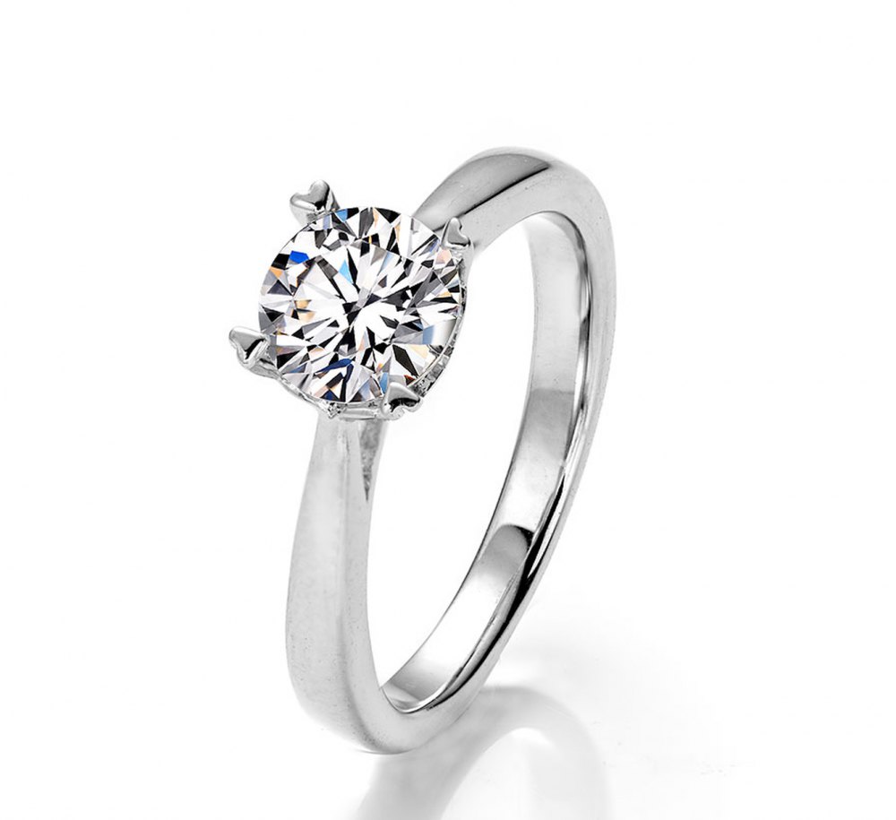 D-Color Moissanite Ring MA023