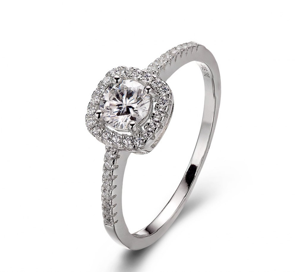 D-Color Moissanite Ring MA047
