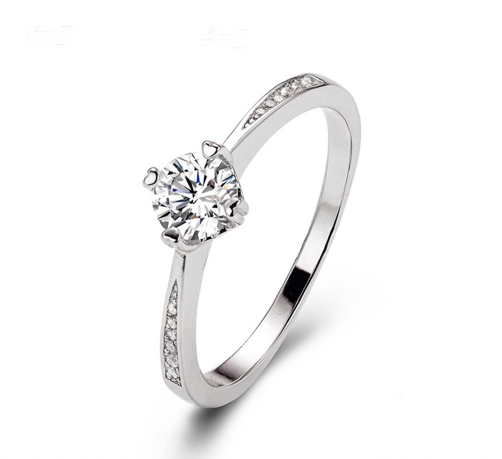 D-Color Moissanite Ring MA048