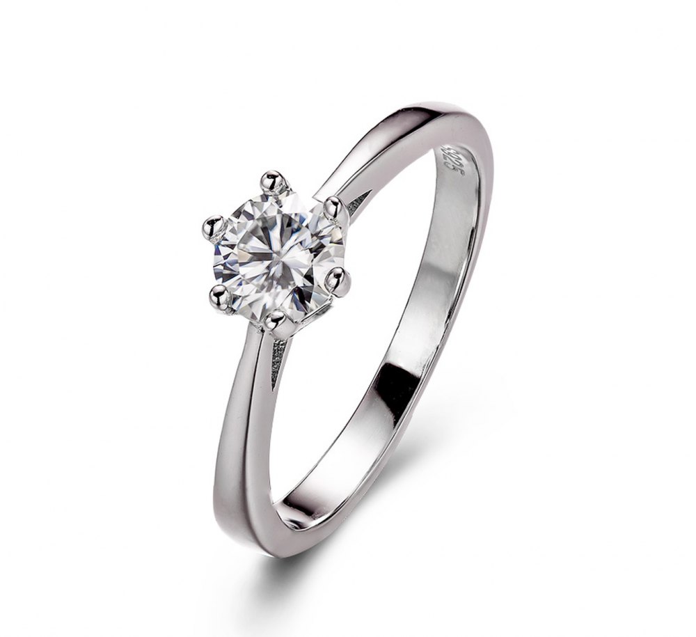 D-Color Moissanite Ring MA056