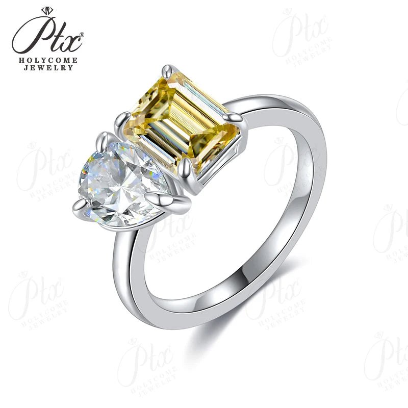 Hip-Hop Moissanite Ring — view 4