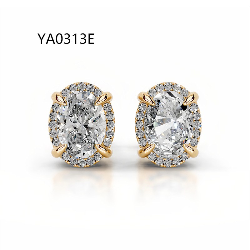 Lab-Grown Diamond Earrings - Design 2