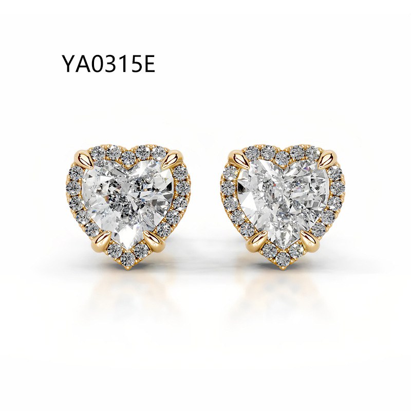 Lab-Grown Diamond Earrings - Design 4 — view 4