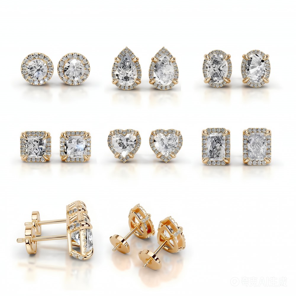 Lab-Grown Diamond Earrings