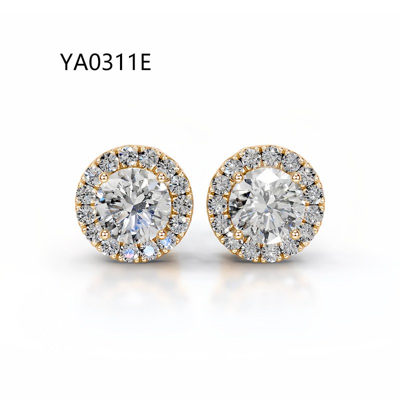 Lab-Grown Diamond Earrings — view 2