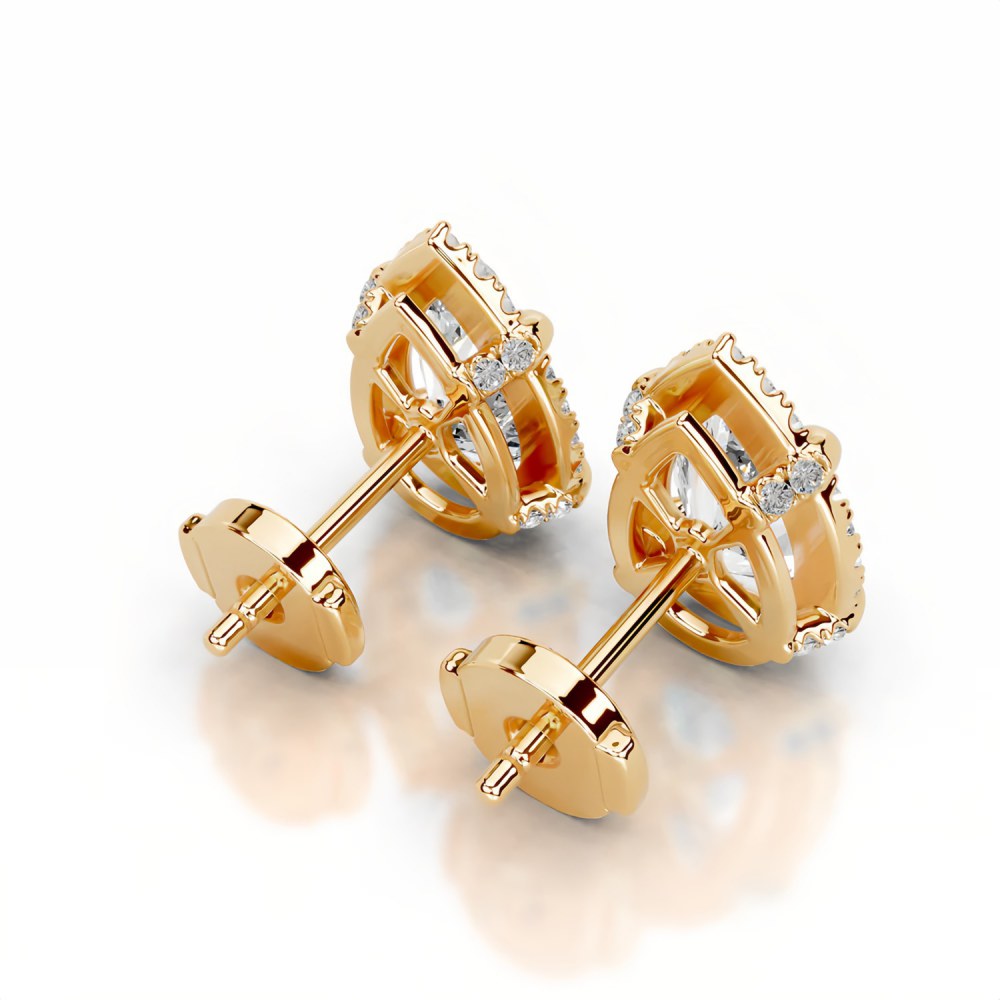 Lab-Grown Diamond Earrings — view 4