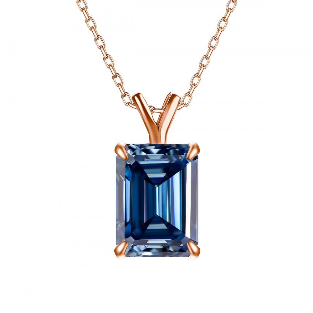 Lab-Grown Diamond Pendant Necklace — view 2