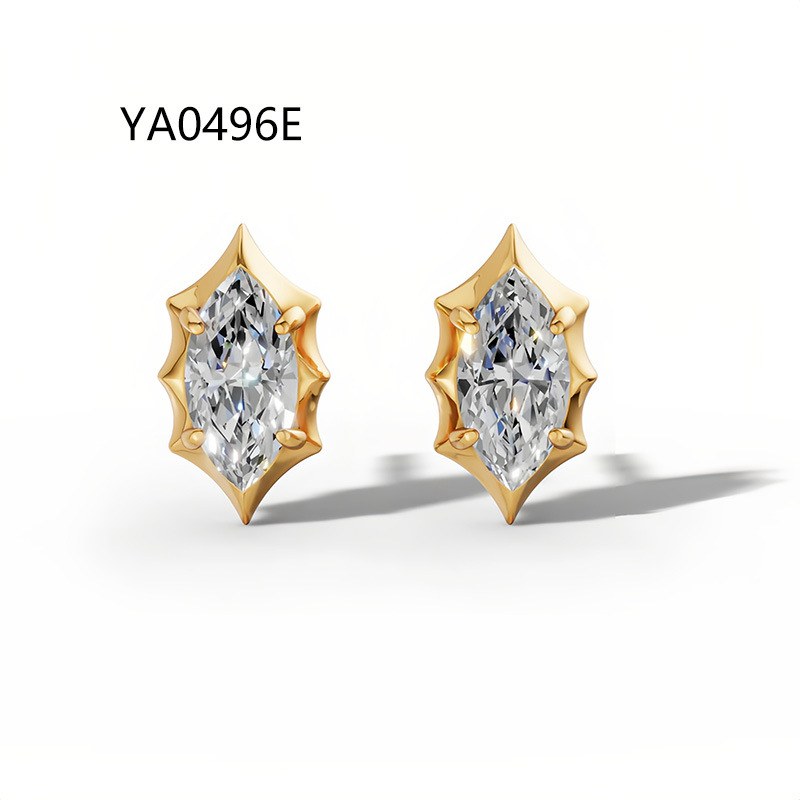 Lab-Grown Paraiba Stud Earrings — view 3