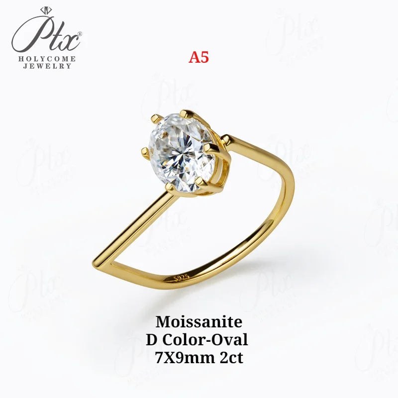 Lab-Grown Sapphire Ring — view 4