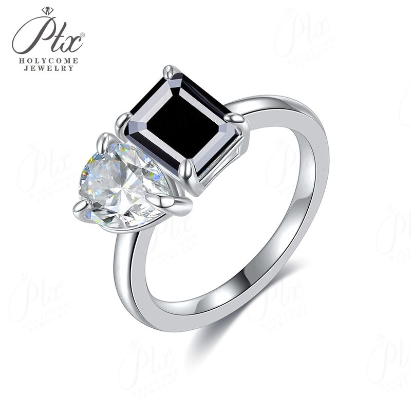 Moissanite Ring, GRA Certified — view 2