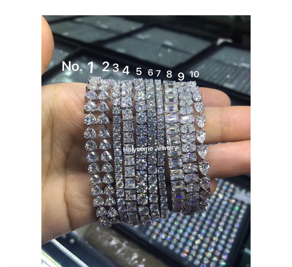 Moissanite Tennis Bracelet TB0004
