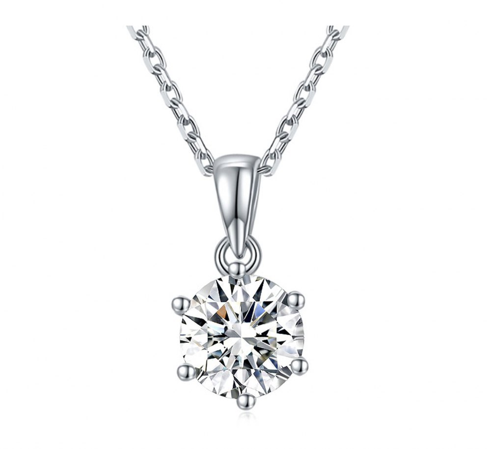 Multi-Colored Moissanite Necklace MB004