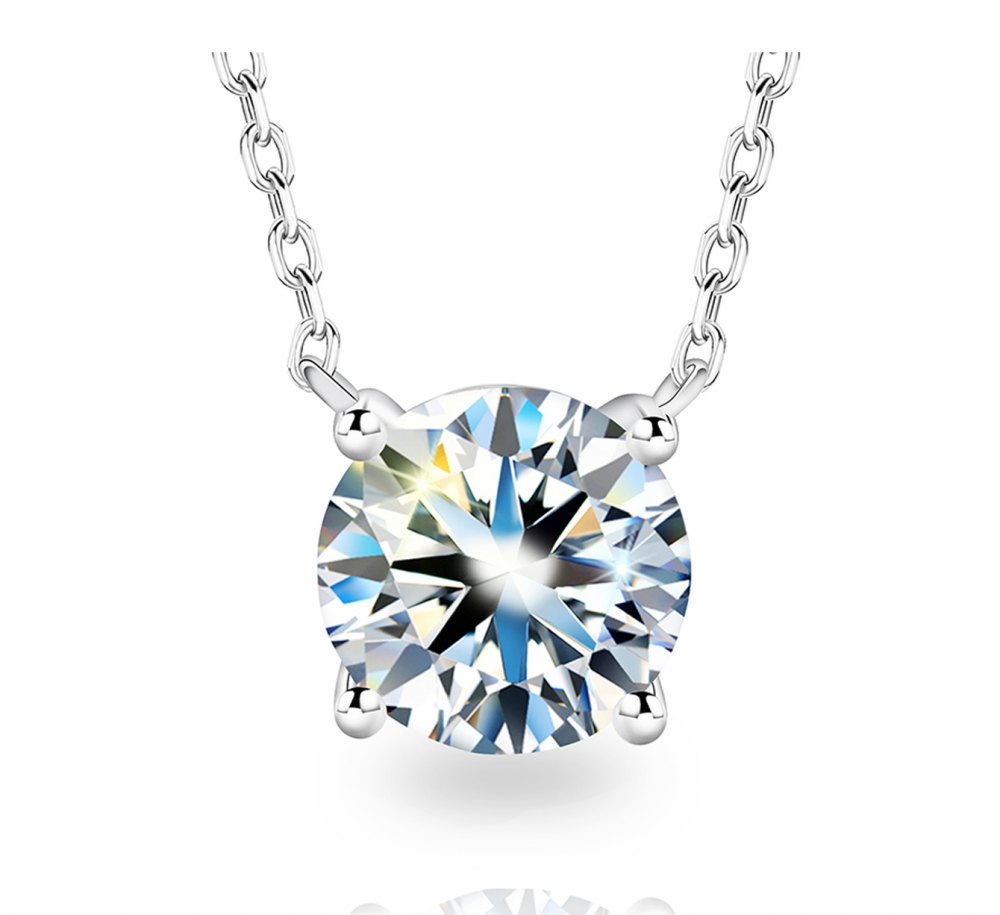 Multi-Colored Moissanite Necklace MB005