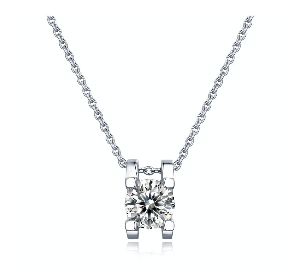 Multi-Colored Moissanite Necklace MB008