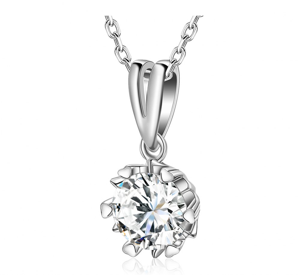 Multi-Colored Moissanite Necklace MB013