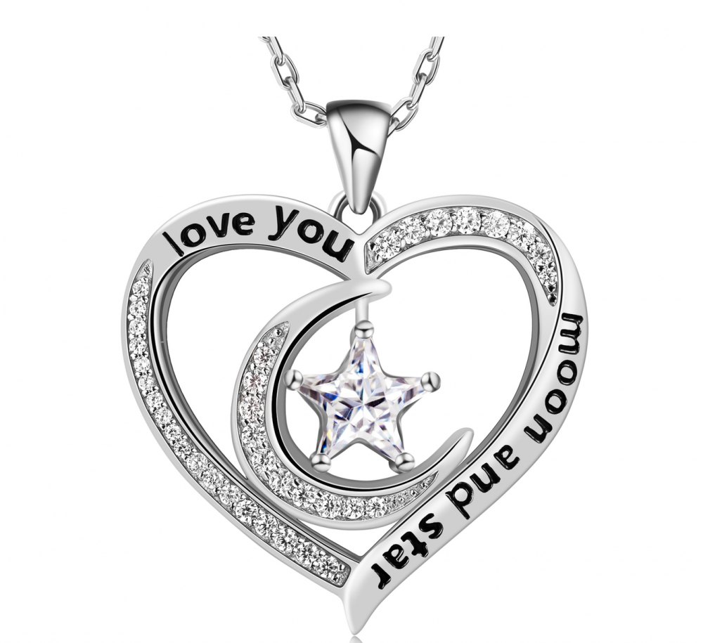 Multi-Colored Moissanite Necklace MB021