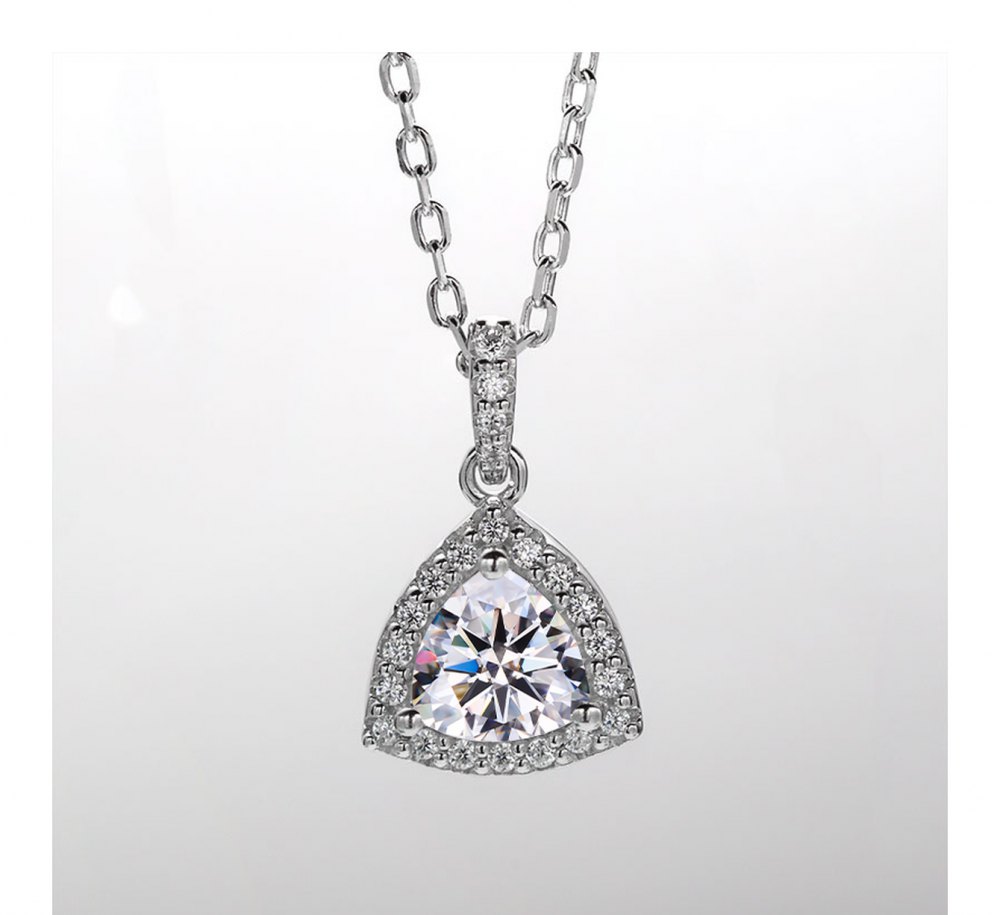 Multi-Colored Moissanite Necklace MB034